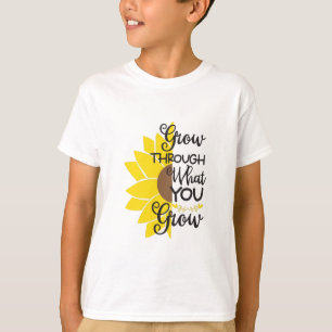 Sonnenblume Lover Erwachsen durch das, was Sie w T-Shirt
