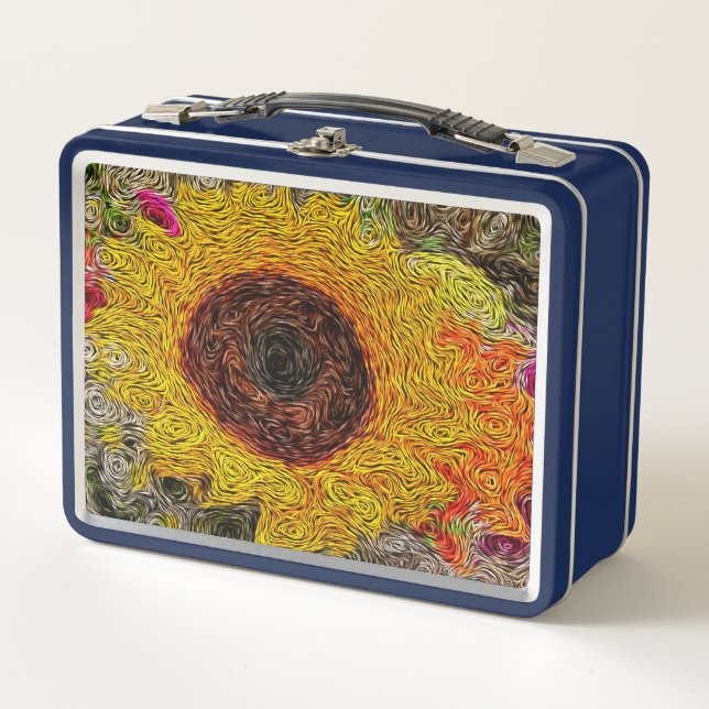 Sonnenblume Lunchbox (Vorderseite)