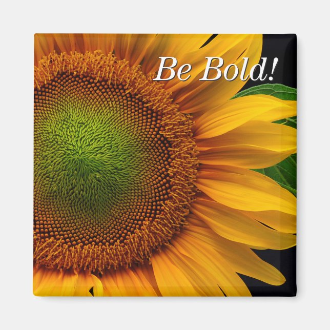 Sonnenblume Magnet (Vorne)