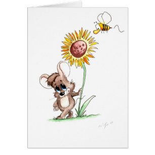 Sonnenblume-Maus