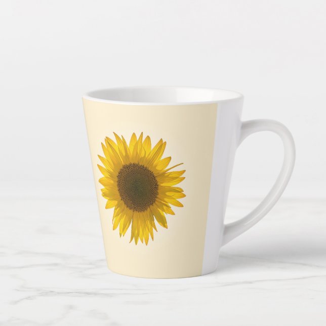Sonnenblume Milchtasse (Rechts)
