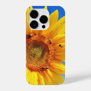 Sonnenblume mit Bees iPhone Case iPhone 14 Pro Hülle