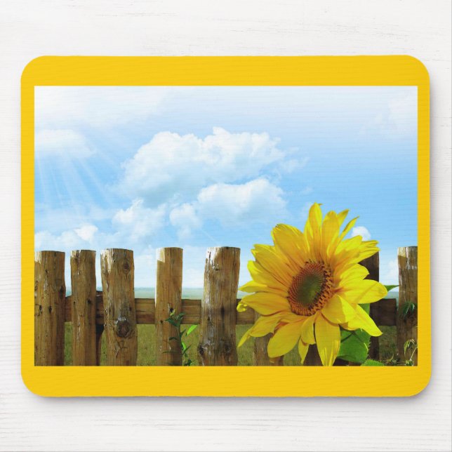 Sonnenblume Mousepad (Vorne)