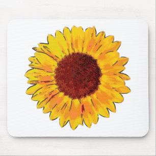 Sonnenblume Mousepad