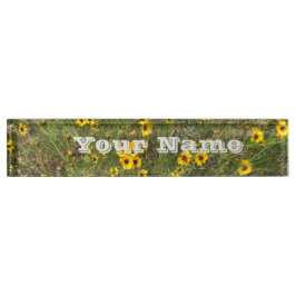 Sonnenblume Namensplakette