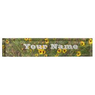 Sonnenblume Namensplakette