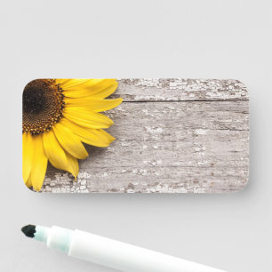 Sonnenblume Namensschild