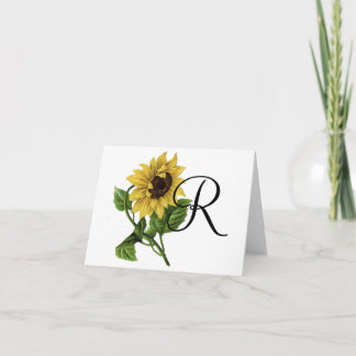 Sonnenblume Notecard Karte