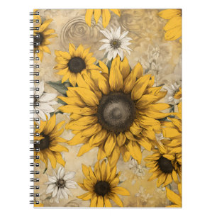 Sonnenblume Notizblock