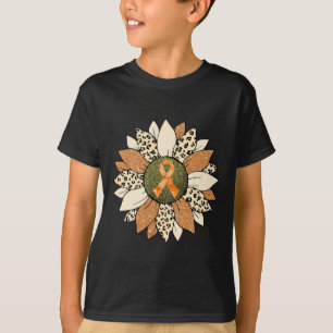 Sonnenblume Orange Crps Bewusstsein Frauen Krieg T-Shirt