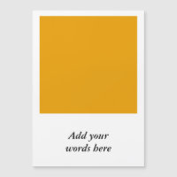 Sonnenblume Orange Solid Color