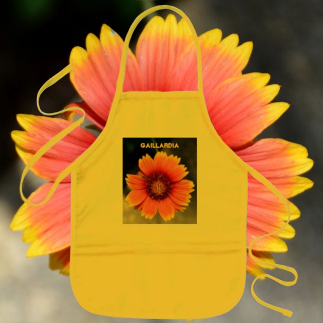 Sonnenblume Orange und Gelbe Gaillardia Helle Kinderschürze (Von Creator hochgeladen)