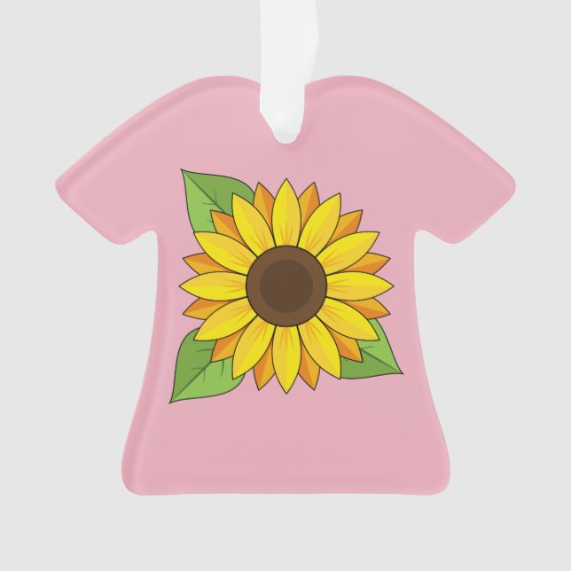 Sonnenblume Ornament (Vorderseite)