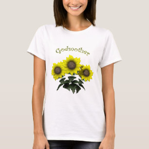 Sonnenblume-Patin-Mutter-Tagesgeschenke T-Shirt