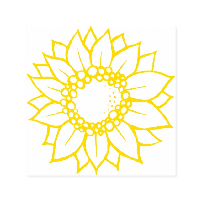 Sonnenblume Permastempel (Design)