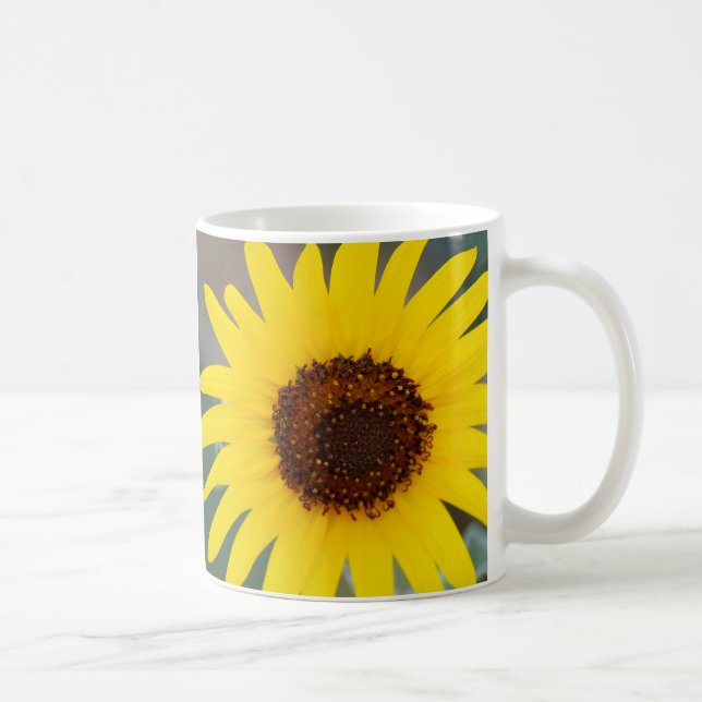 Sonnenblume-png Kaffeetasse (Rechts)