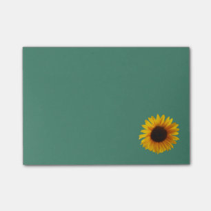 Sonnenblume-Post-Itanmerkungs-Auflage (Gold) Post-it Klebezettel