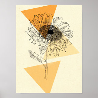 Sonnenblume Poster