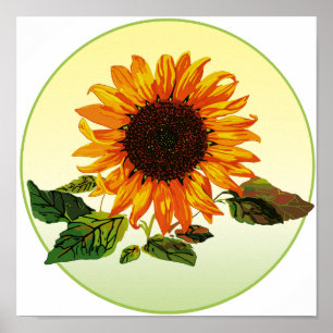Sonnenblume Poster