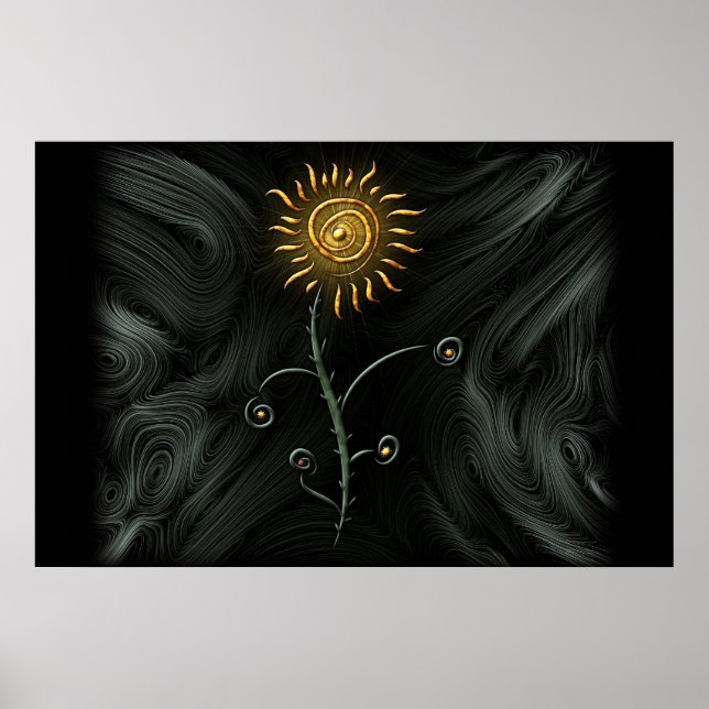 Sonnenblume Poster (Vorne)
