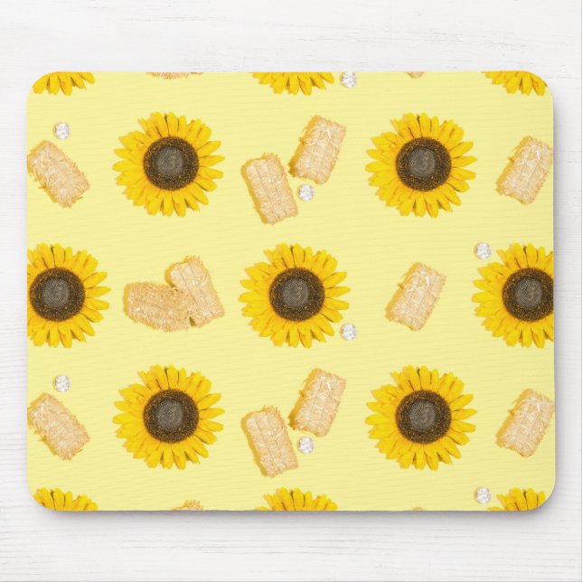 Sonnenblume Power Mousepad (Vorne)