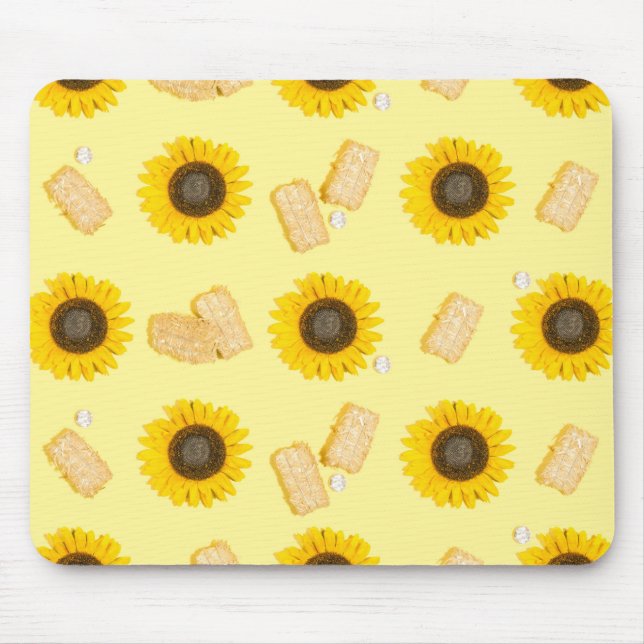 Sonnenblume Power Mousepad (Vorne)