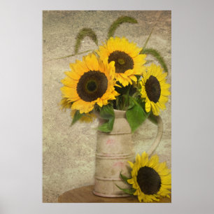 Sonnenblume Power Poster