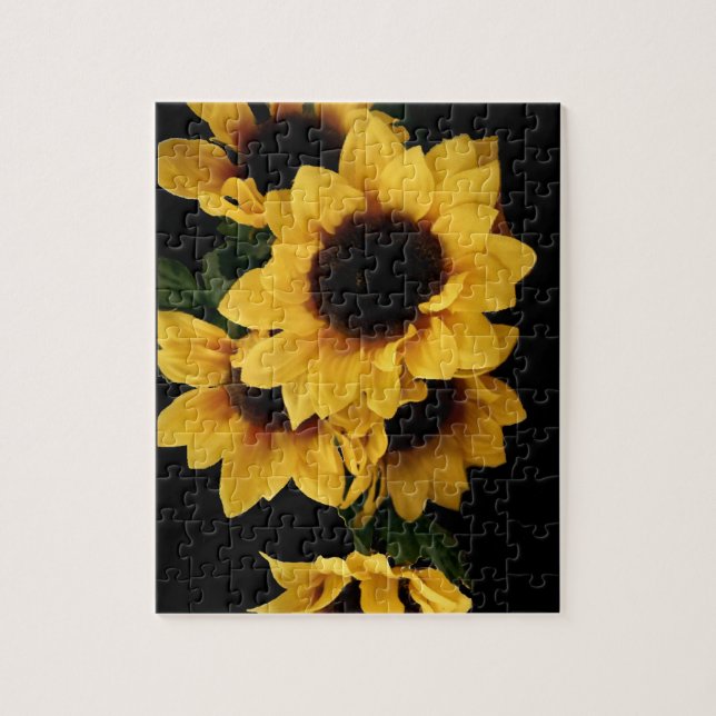 Sonnenblume-Puzzlespiel (Vertikal)
