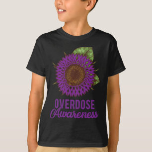 Sonnenblume Ribbon Überdosierung Sensibilisierungs T-Shirt