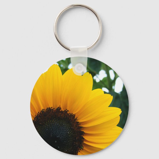 Sonnenblume Schlüsselanhänger (Vorderseite)