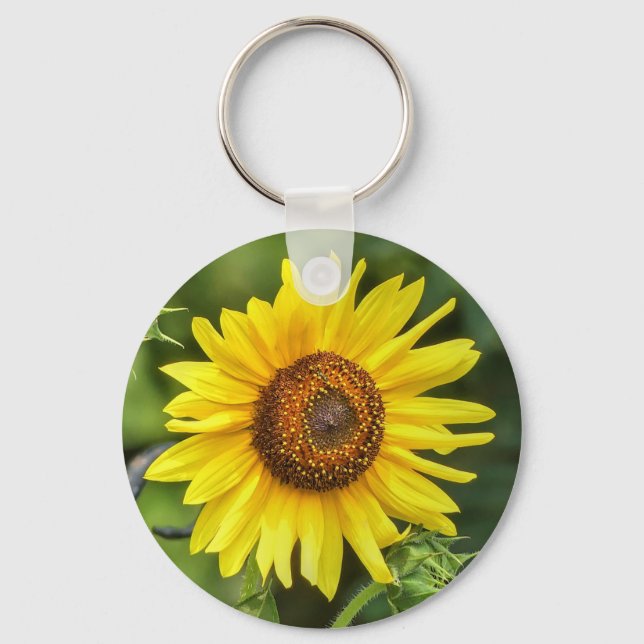 Sonnenblume Schlüsselanhänger (Vorderseite)