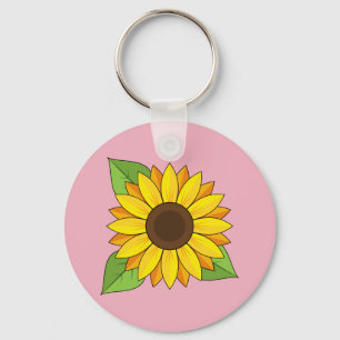 Sonnenblume Schlüsselanhänger