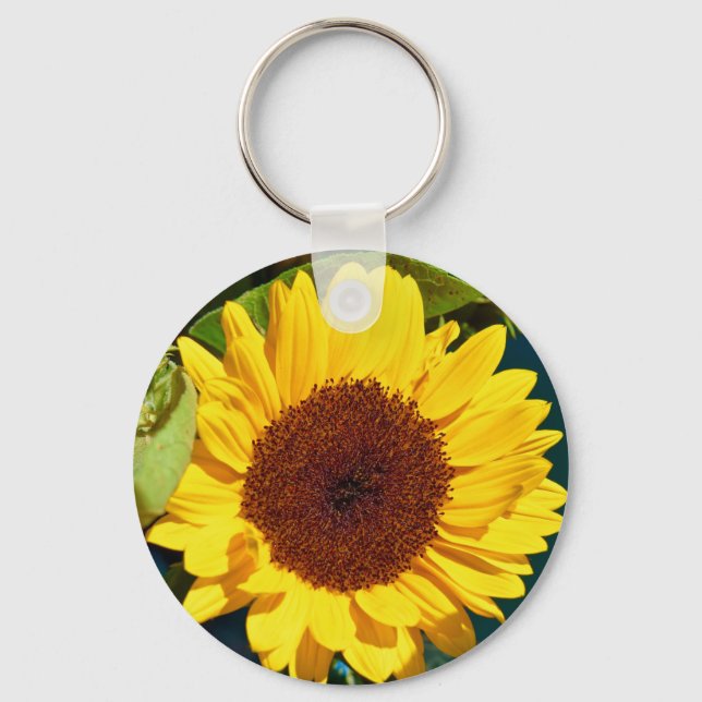 Sonnenblume Schlüsselanhänger (Vorderseite)