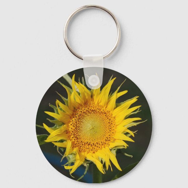 Sonnenblume Schlüsselanhänger (Vorderseite)
