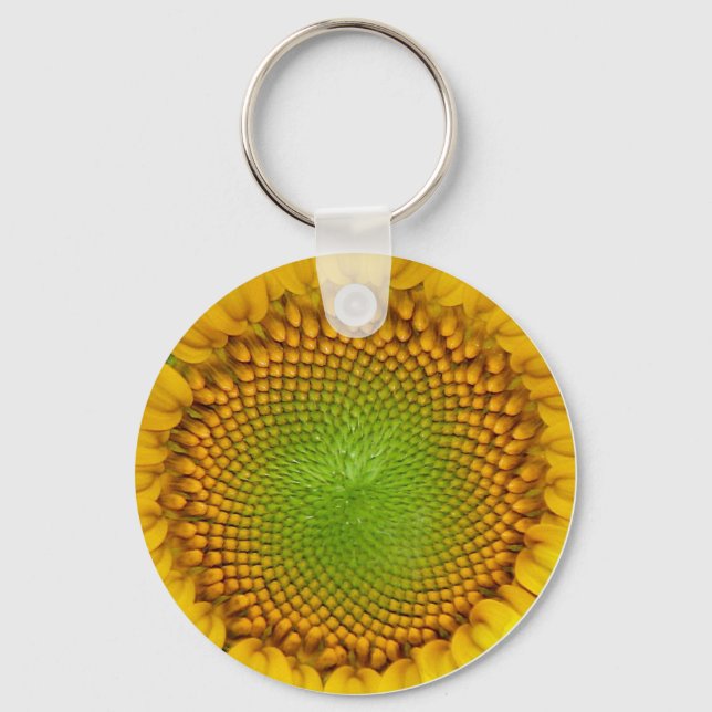 Sonnenblume Schlüsselanhänger (Vorderseite)
