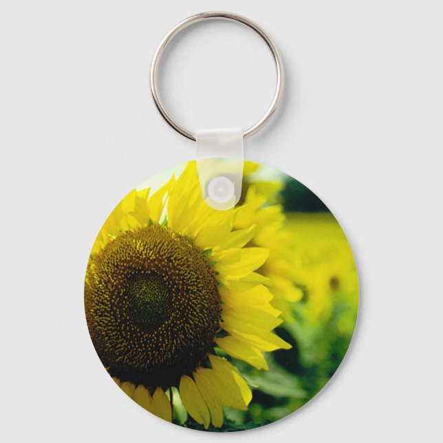 Sonnenblume Schlüsselanhänger (Vorderseite)