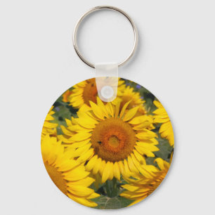 Sonnenblume-Schlüsselanhänger Schlüsselanhänger