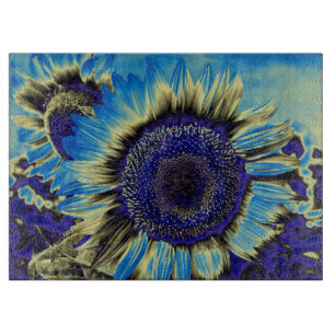 Sonnenblume Schneidebrett