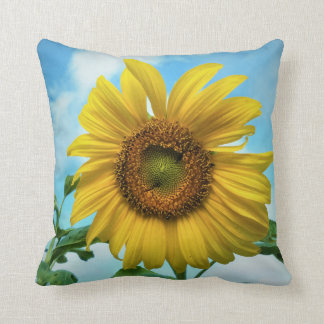 Sonnenblume-Schutz Kissen