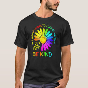 Sonnenblume Sei Freundlich Puzzle Unterstützt Auti T-Shirt