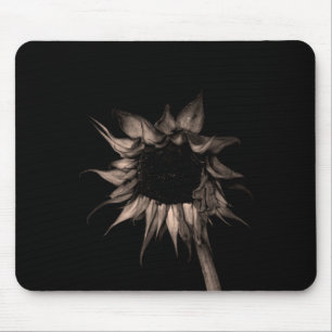 Sonnenblume - Sepia Fine Art Fotograf Einzigartig Mousepad