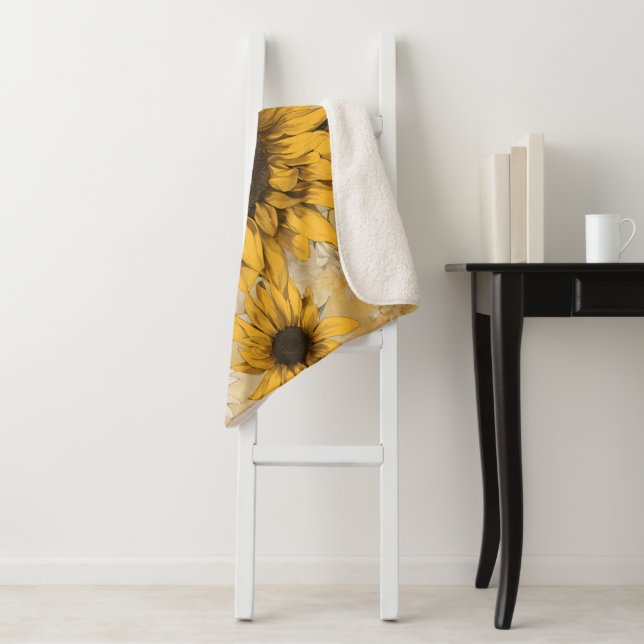 Sonnenblume Sherpadecke (Beispiel)