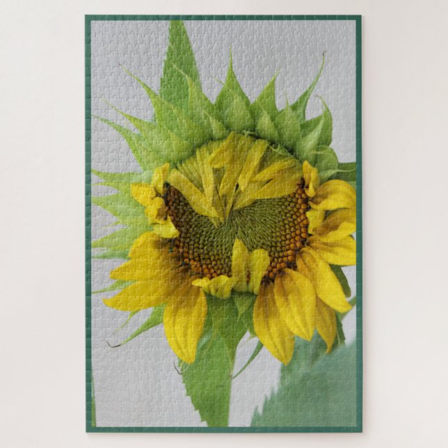 Sonnenblume "Shy" Puzzle (Vertikal)