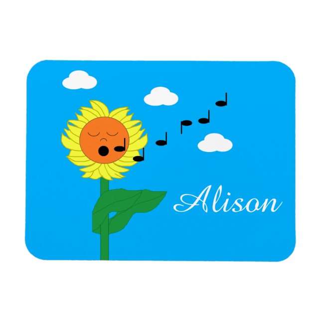 Sonnenblume singen: magnet (Horizontal)