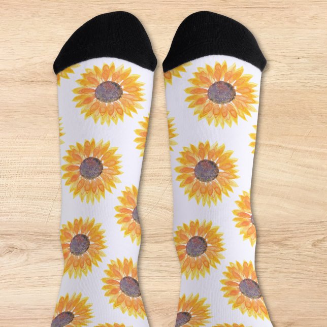 Sonnenblume Socken (Von Creator hochgeladen)