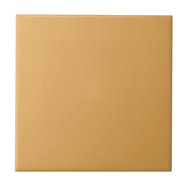 Sonnenblume Solid Color | Classic | elegant Fliese (Vorderseite)