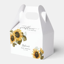 Sonnenblume Sommer Baby Dusche Geschenkschachtel