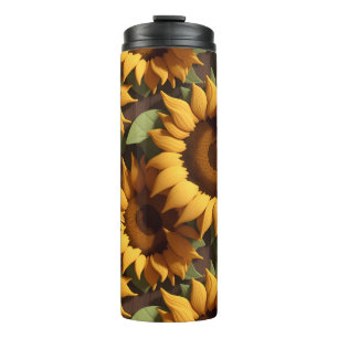 Sonnenblume Sommerblume Thermosbecher