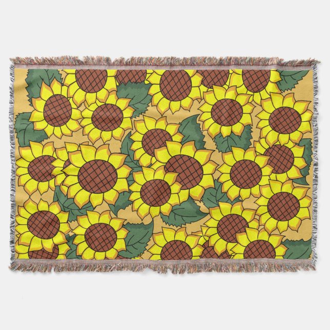 Sonnenblume, Sonnenblumen Decke (Vorderseite)