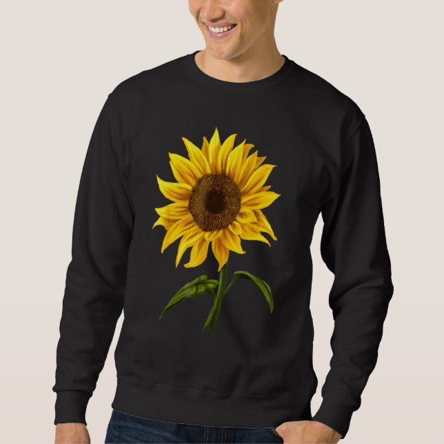 Sonnenblume Sonnenschein Blume Locarno Sweatshirt (Vorderseite)